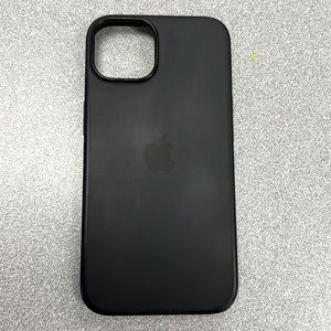 iPhone 15 silicone case with MagSafe